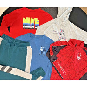 Lot of 5 VINEYARD VINES TEA PATAGONIA SPYDER NIKE Boys Size 14 Shirts Pants